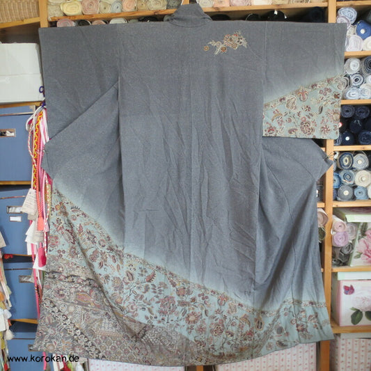 Arabesken vor Schneegestöber Homongi Kimono