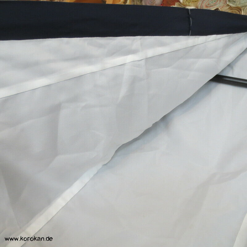 einfarbig dunkelblauer Kimono für Kinder / Jungen