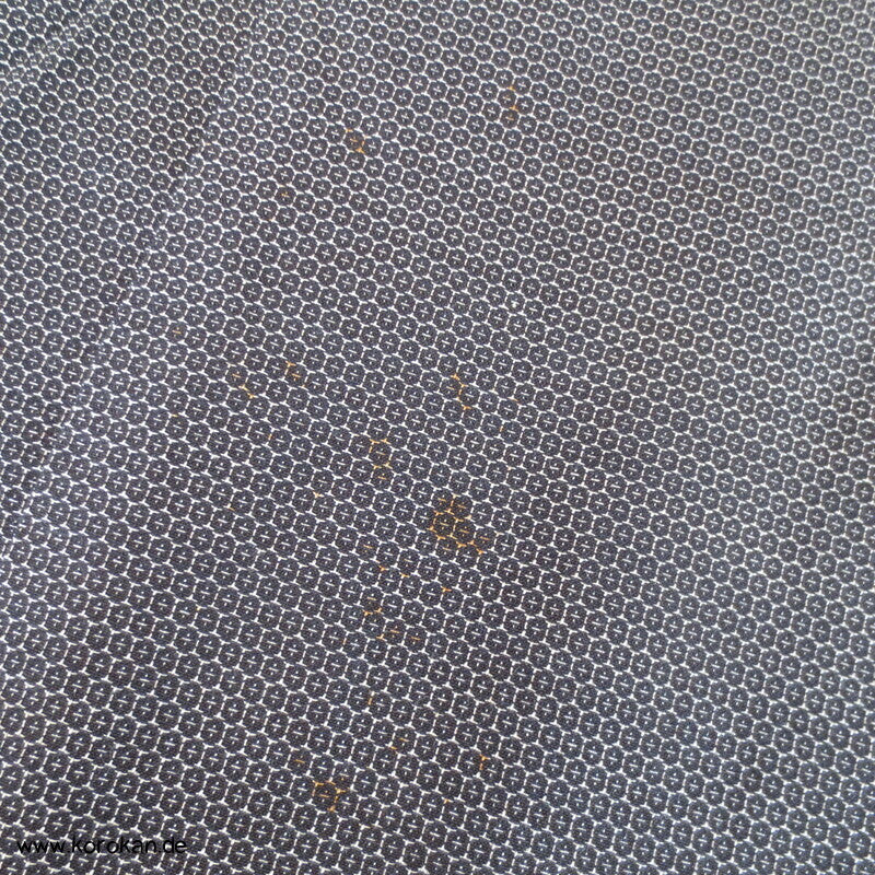 Mens Komon Kimono Wolle Seide gewebtes Kikko Muster