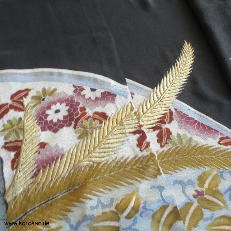 Araihari Tomesode Kimono Stoffreste - nur als Bastelmaterial
