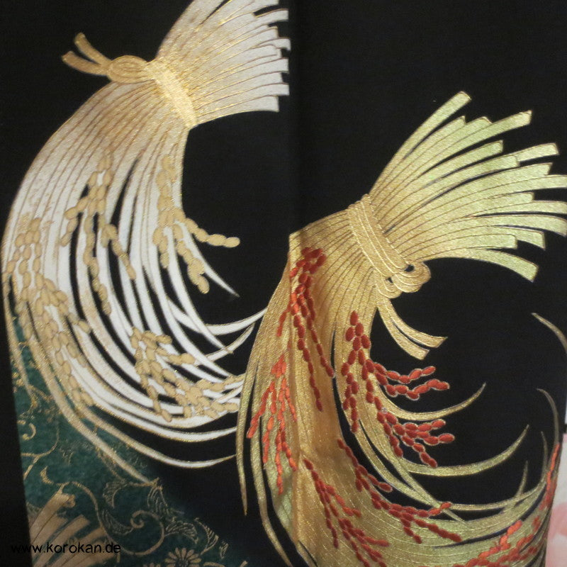 Reisgarben Noshi Bündeln Tomesode Kimono - wie neu