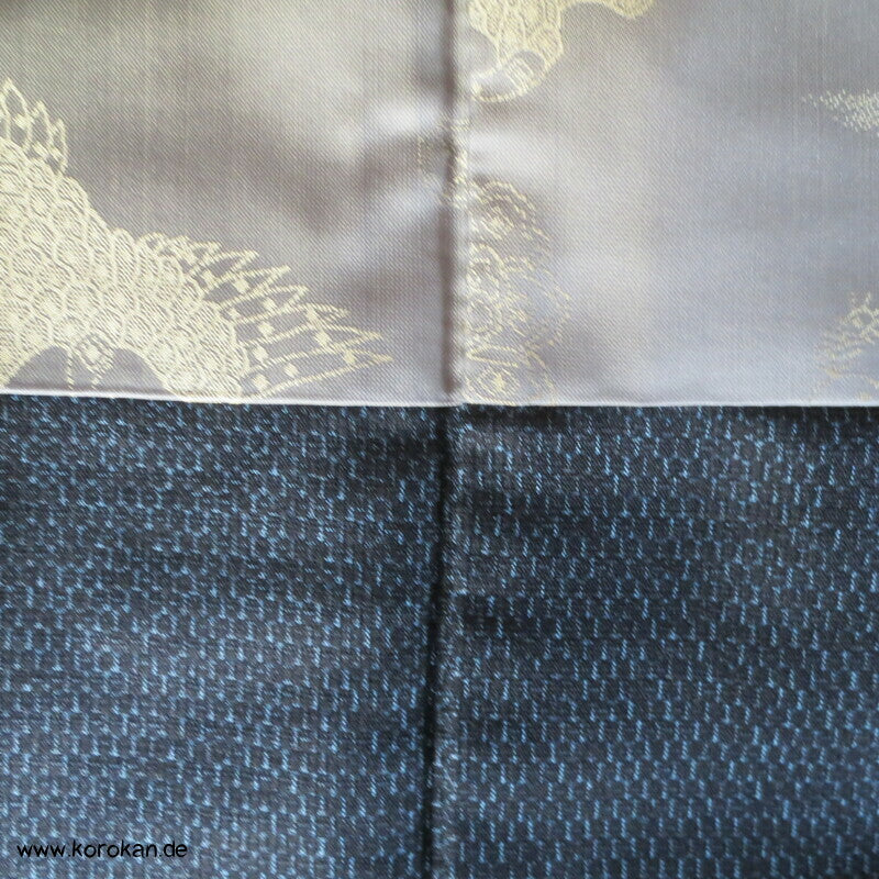 dicker Tsumugi Haori Männer Kimono Jacke, gewebtes Futter, wie neu