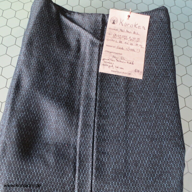 dicker Tsumugi Haori Männer Kimono Jacke, gewebtes Futter, wie neu