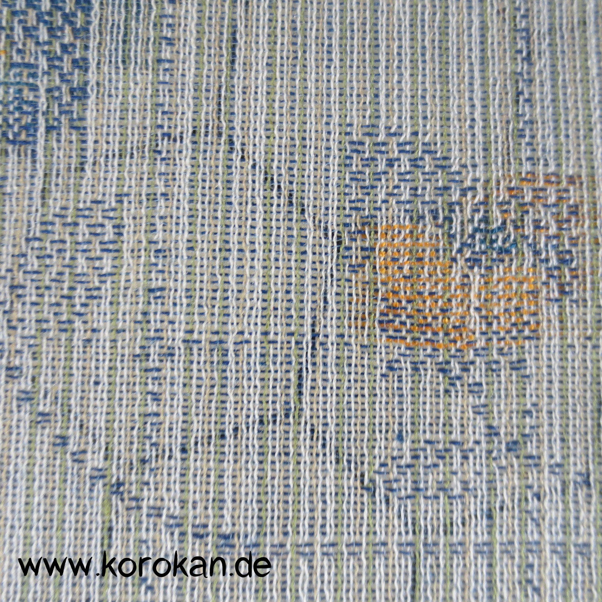 Blüten Überkaro Jacquard Decoupé Kimono Stoff, Seide Mischgewebe