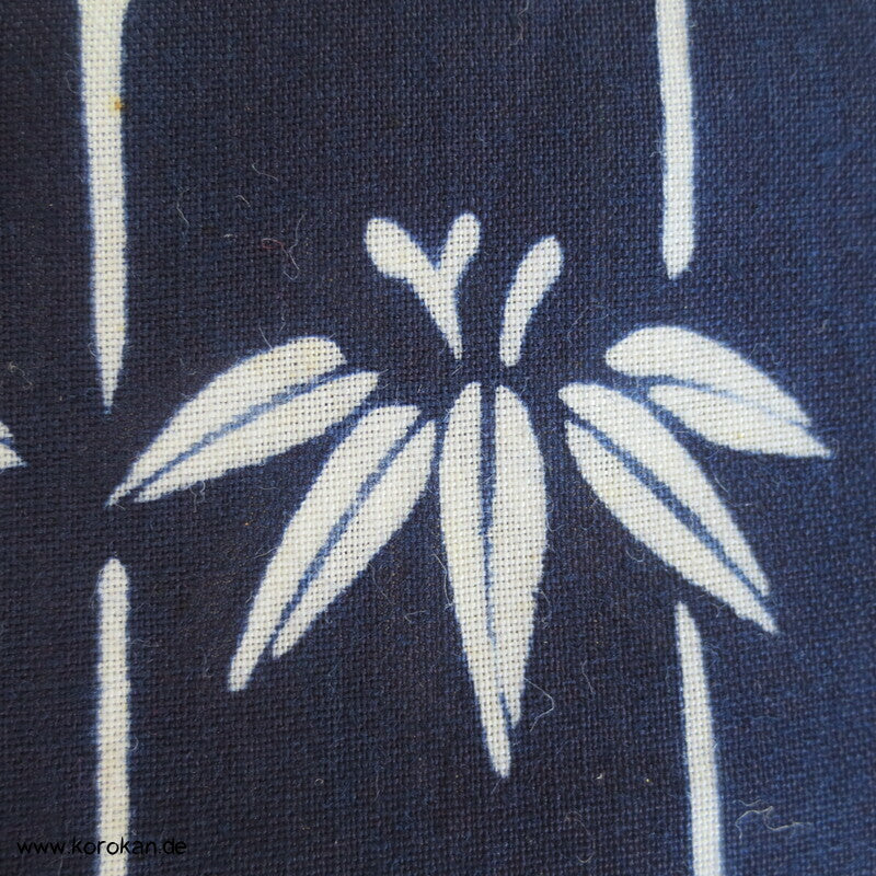 Bambusstreifen Yukata Kimono Baumwoll Stoff aus Japan