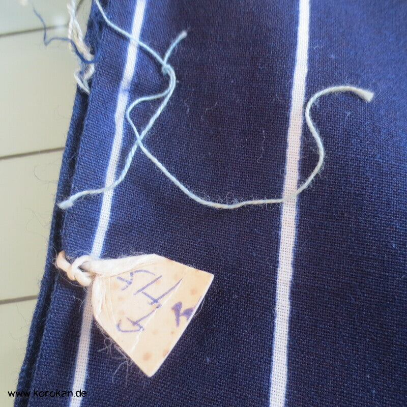 Bambusstreifen Yukata Kimono Baumwoll Stoff aus Japan