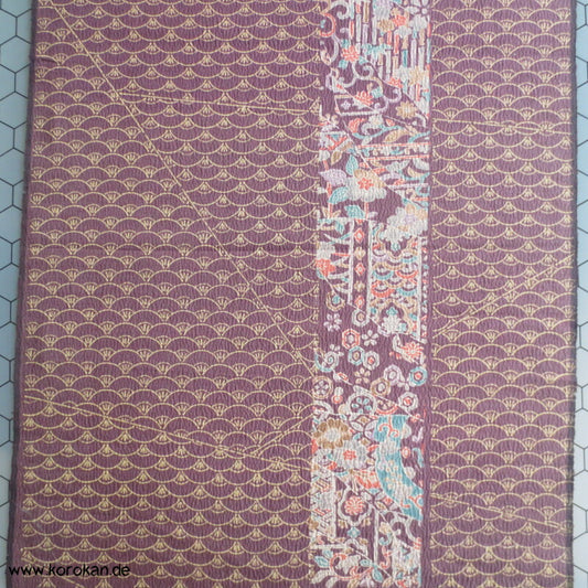 Segaiha Blütenband Wolle / Seide Kimono Krepp Stoffrolle