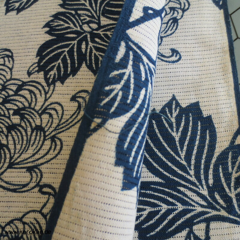 Chysanthemen Yukata Rho gewebte Baumwolle aus Japan