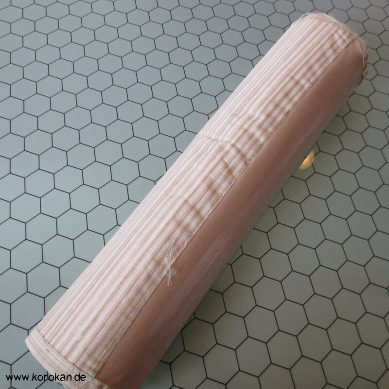 Mandarinenten rosa Nagoya Obi - Nishijin - Seiden Brokat