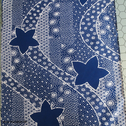 Ahornblätter Fluss Yukata Kimono japanischer Baumwoll Stoff