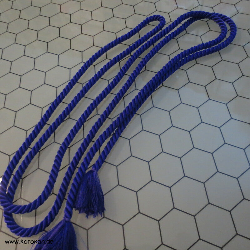 violette Seide echte Kordel Obijime