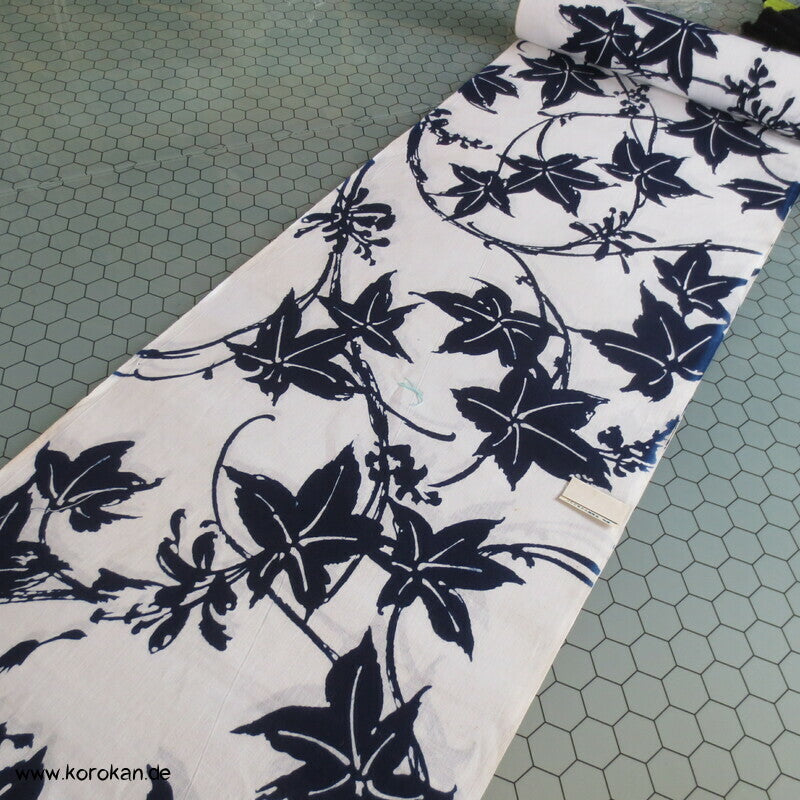 wilder Wein Yukata Kimono japanischer Baumwoll Stoff