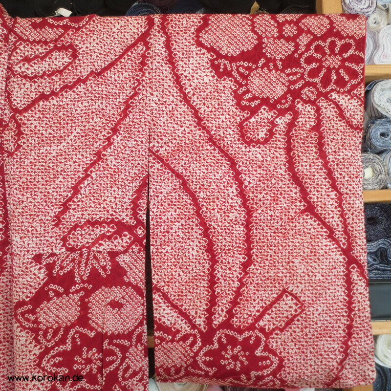 Full Shibori Kusudama Komon Kimono