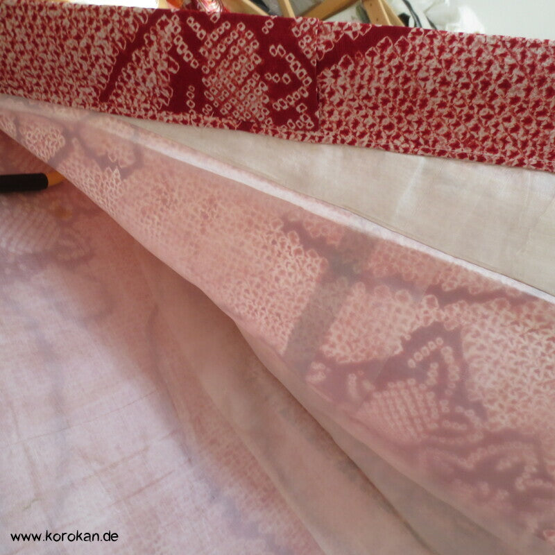 Full Shibori Kusudama Komon Kimono
