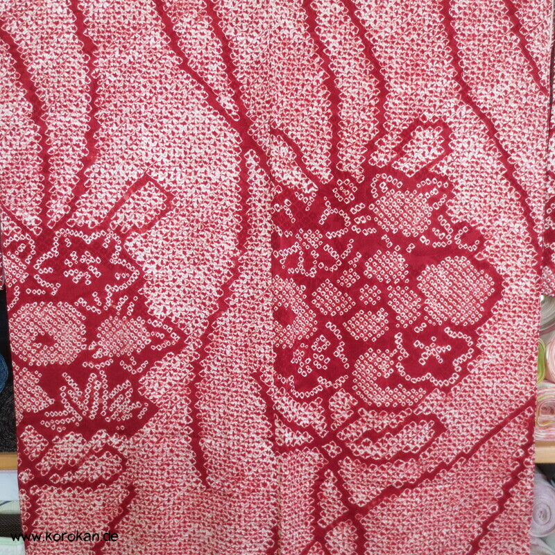 Full Shibori Kusudama Komon Kimono