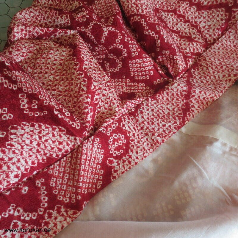 Full Shibori Kusudama Komon Kimono