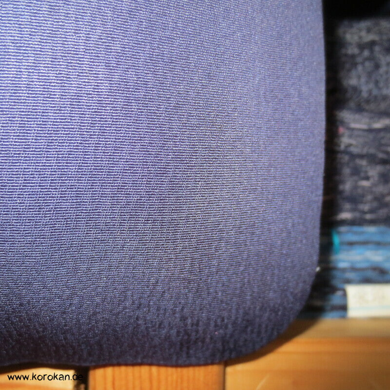 moderner japanischer Kranich und Bambus Seidencrepe Homongi Kimono