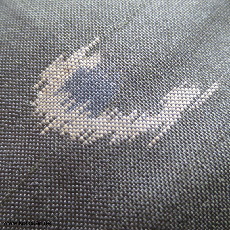 graugrünoliver Seiden Meisen Haori Kimono Jacke