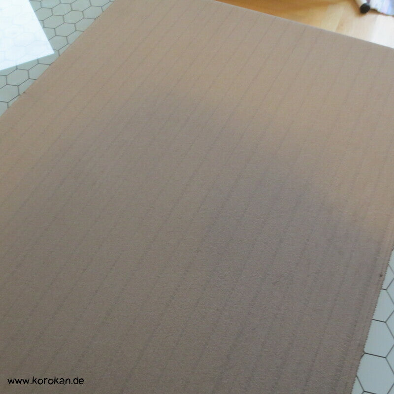 Itajime Näh Shibori Streifen Kimono Chirimen Crepe Seide