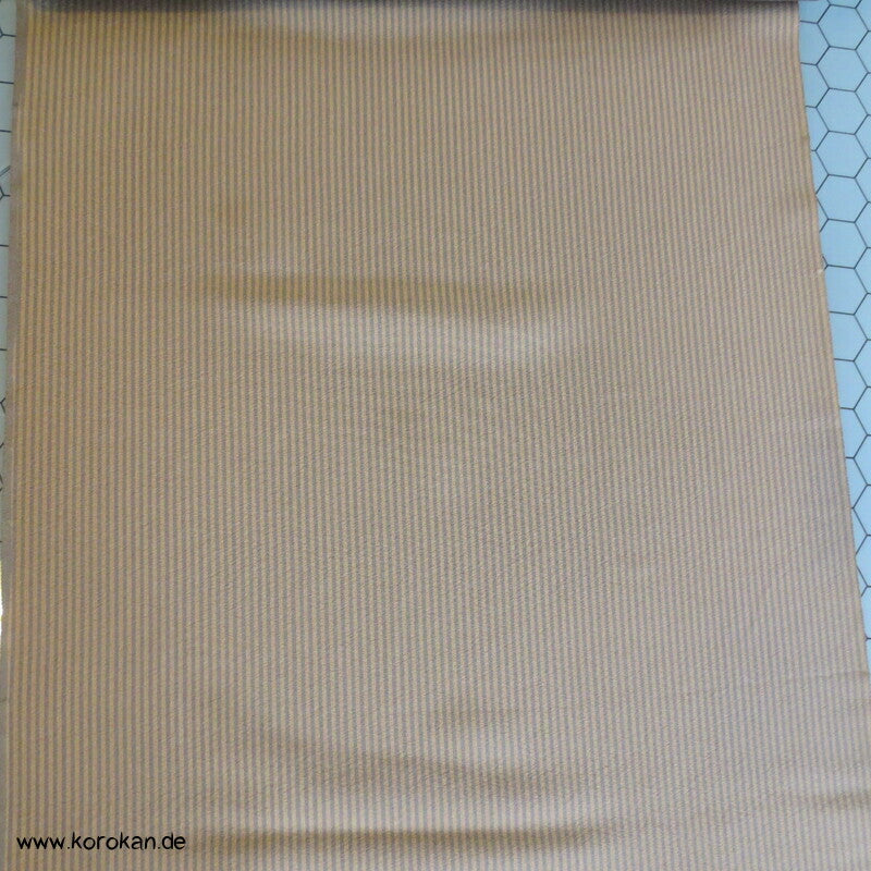 gestreifter Kimono Chirimen Crepe Seide