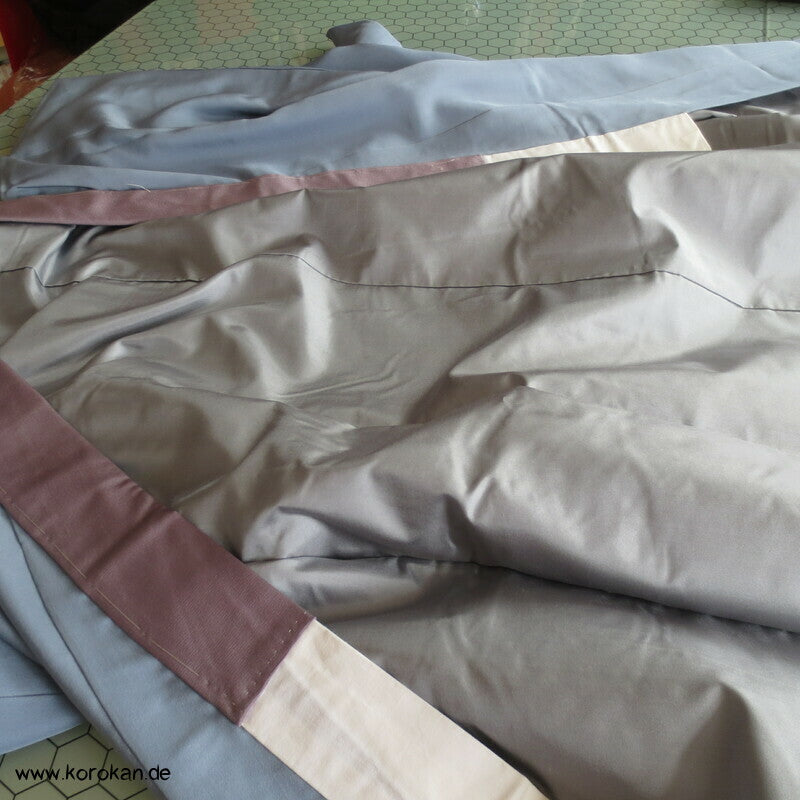 Männer Juban Unter Kimono handgemalte chinesische Tierkreiszeichen auf Japan Seide