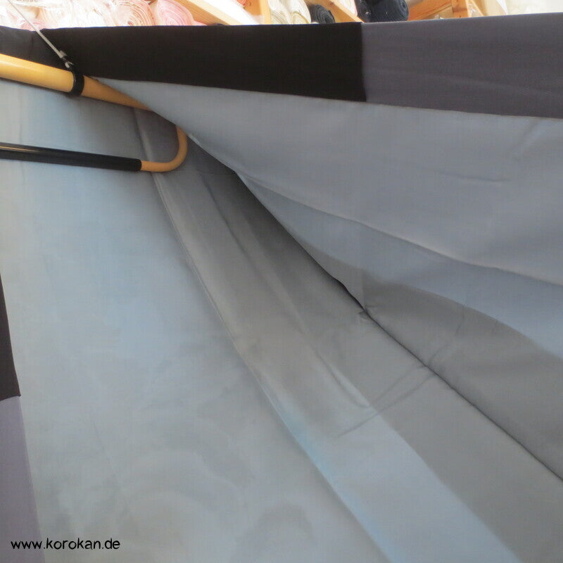 Berglandschaft Juban Unterkimono, Seide mit Shibori Elementen