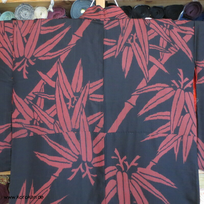Bambus Meisen Seiden Kimono