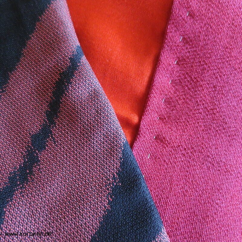 Bambus Meisen Seiden Kimono