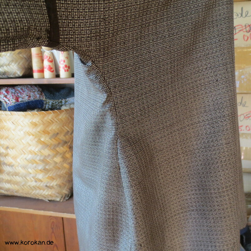 Blusen TShirt aus fein Kasuri Araihari Kimono Seide