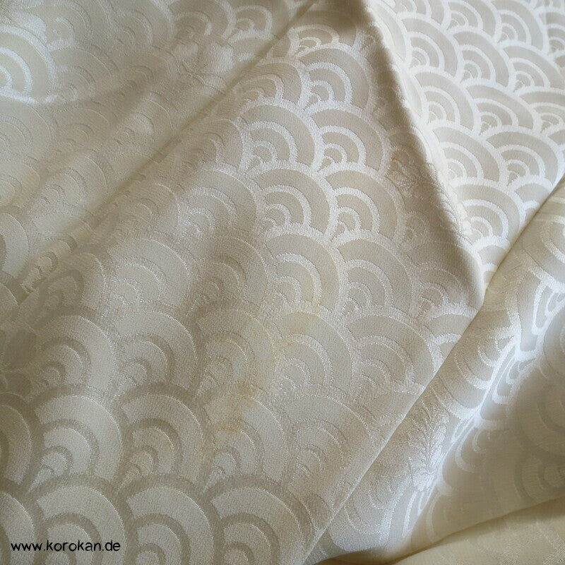 Segaiha Wolken Homongi Seidendamast Kimono