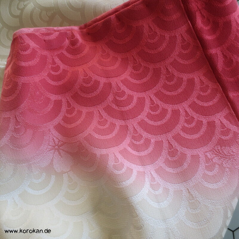 Segaiha Wolken Homongi Seidendamast Kimono