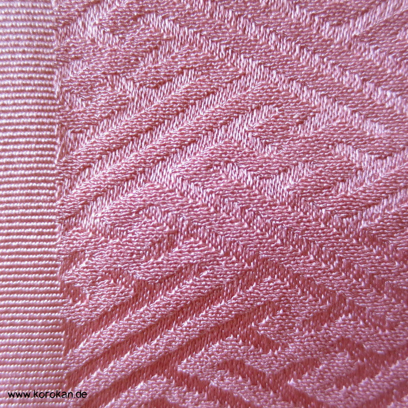 Shibori Fluss, Sayagata Jacquard mit Teilstickerei Tanmono