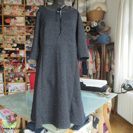 Glitzer Sweat Winterkleid