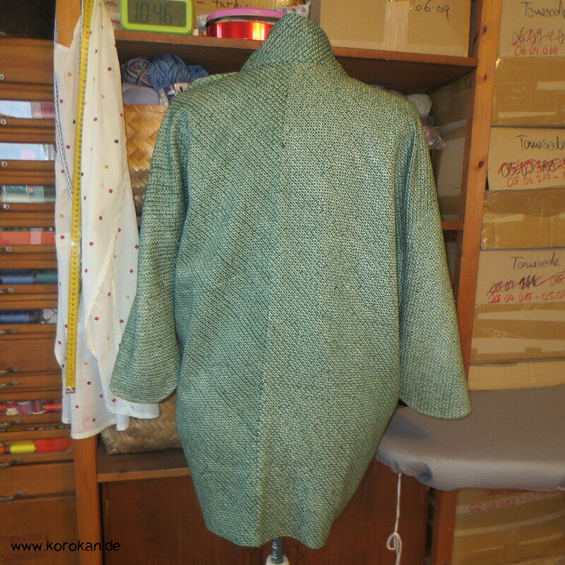 Full Shibori Seiden Dochugi Kimono Jacke