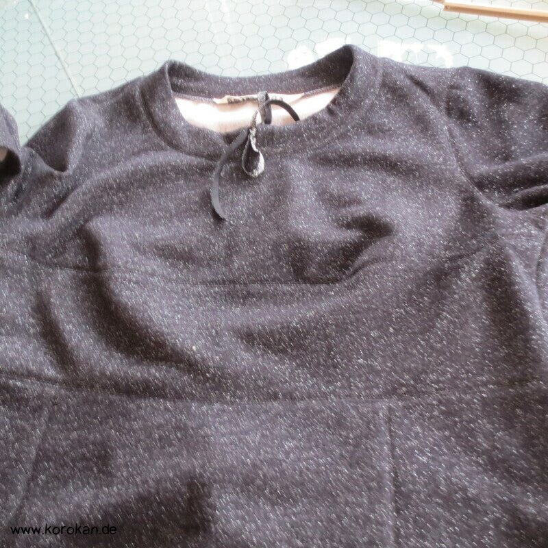 Glitzer Sweat Winterkleid
