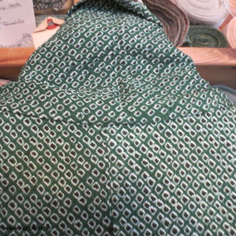 Full Shibori Seiden Dochugi Kimono Jacke