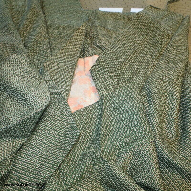 Full Shibori Seiden Dochugi Kimono Jacke