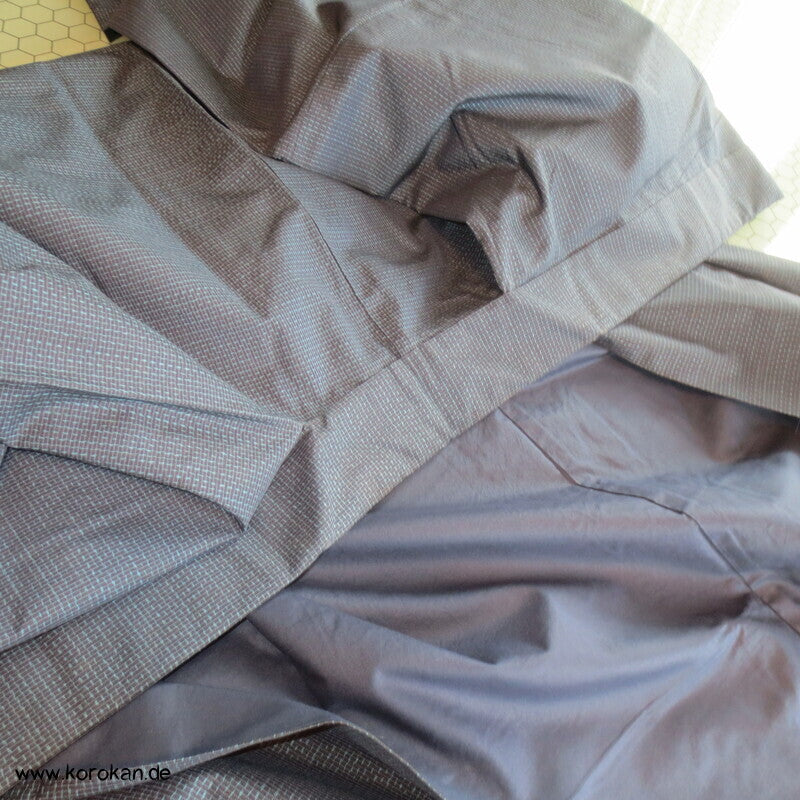 Oshima Tsumugi Seiden Komon Kimono, Kasuri Feinkaro