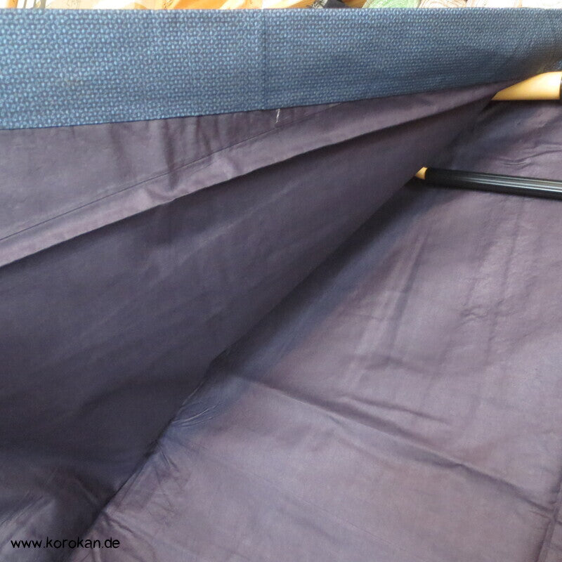 Tsumugi Seiden Komon Kimono, Kasuri Feinkaro