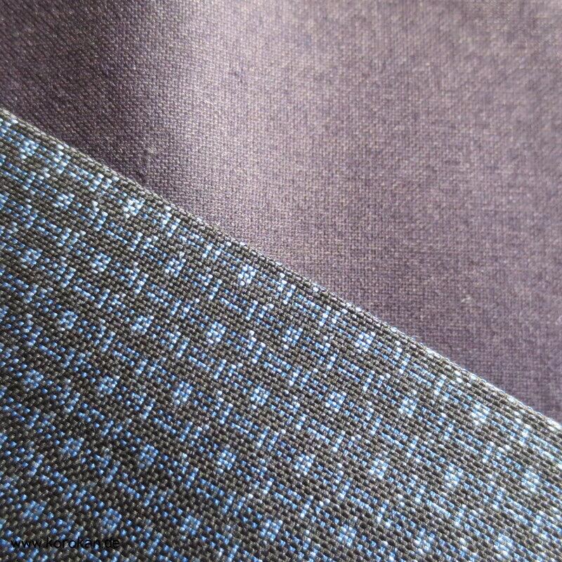 Tsumugi Seiden Komon Kimono, Kasuri Feinkaro