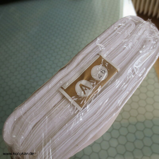 weißes japanisches Batist Baumwollfutter für Kimono - Originalverpackt