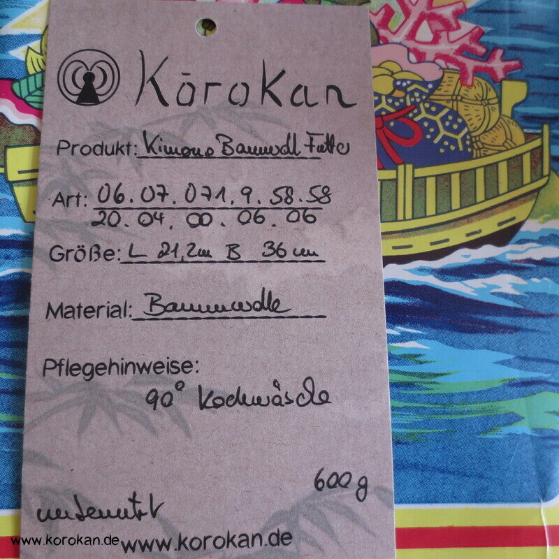 Batist Baumwollfutter für Kimono - fein und leicht, Originalverpackt