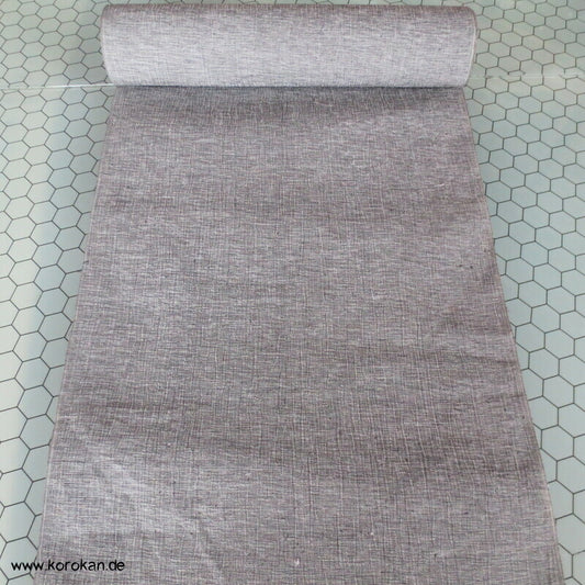 mittelgrau meliert Sommer Kimono Krepp