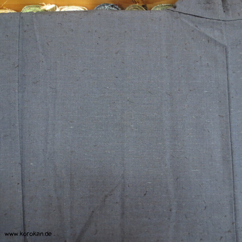 Fushi Tsumugi Seiden Haori Kimono Jacke, handgemaltes Wildschwein