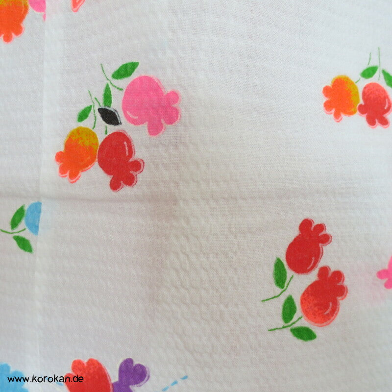 Seersucker Yukata für Babies, Kleinkinder, Vögelchen