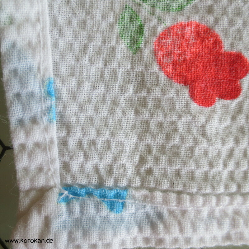 Seersucker Yukata für Babies, Kleinkinder, Vögelchen