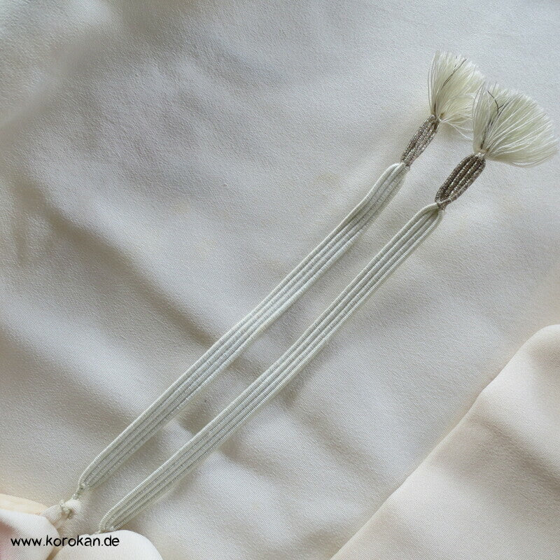 Urushi Chrysanthemen auf Wolke Seidenbrokat Haori Kimono Jacke