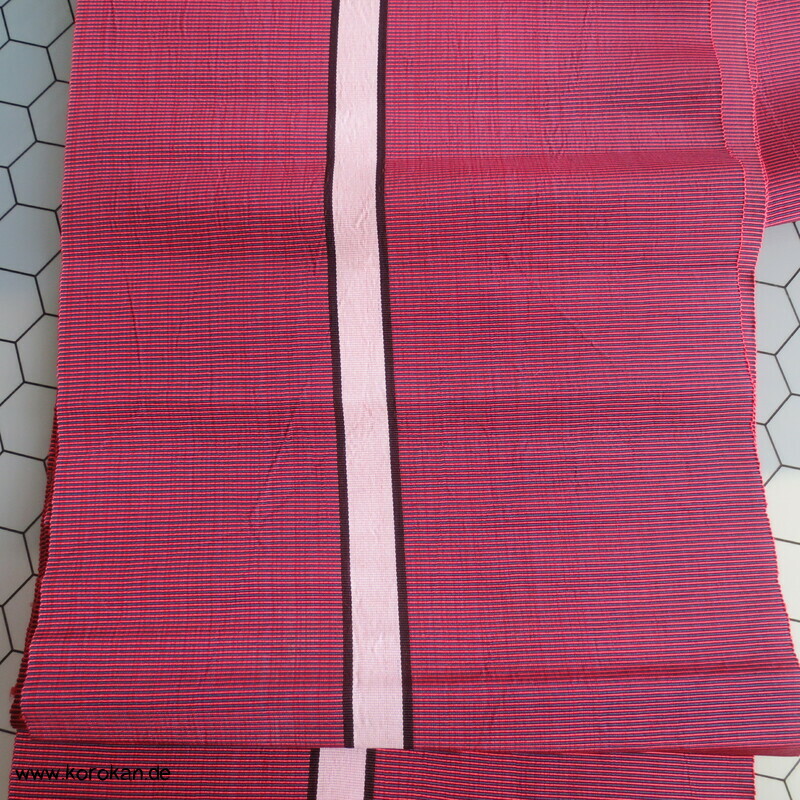 Han Haba Kimono Gürtel mauve Seidenrips