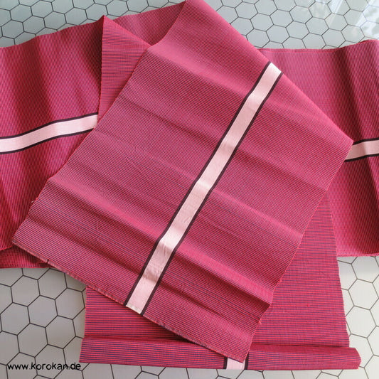 Han Haba Kimono Gürtel mauve Seidenrips