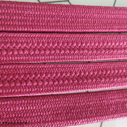 himbeersorbetweinrot Obijime, Seide,